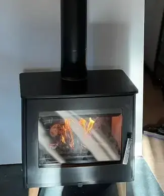 installation de poêle à granulés Hirel-1