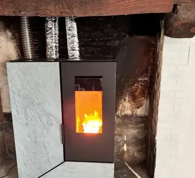 installation de poêle à granulés Pleurtuit-1